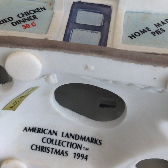 Vintage 1994 American Landmarks Collection the Blue Ribbon Cafe - Picture 4 of 4